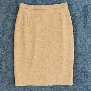 Escada Rock Skirt Cashmere Pencil Skirt